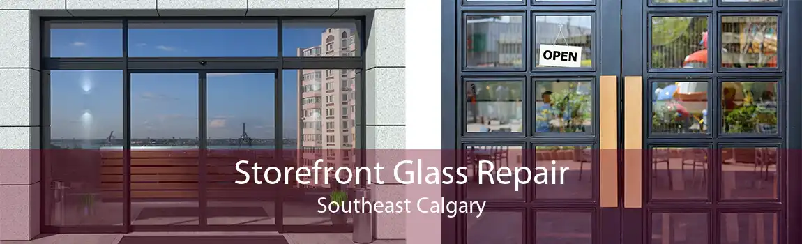 Storefront Glass Repair Southeast Calgary